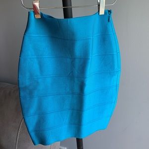 Blue skirt